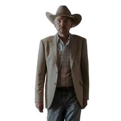 Landman Billy Bob Thornton Beige Blazer