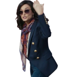 Landman Demi Moore Blue Blazer