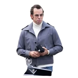Madden Christian Bale Grey Cotton Jacket