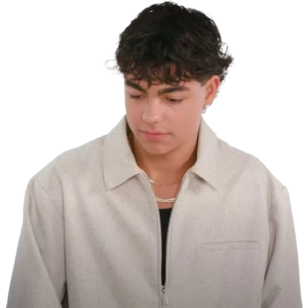 Malachi Barton White Jacket