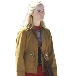 Margos Got Money Troubles Elle Fanning Cotton Jacket