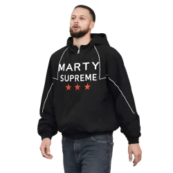 Marty Supreme Stephen Curry Black Jacket