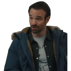 Merv Charlie Cox Blue Parka Jacket