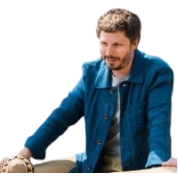 Michael Cera Sacramento Glenn Blue Jacket