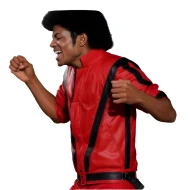 Michael Jaafar Jackson Genuine Leather Jacket