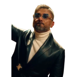 Millionaire Song Honey Singh Black Leather Blazer Millionaire Song Honey Singh Black Leather Blazer