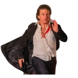 Mission Impossible The Final Reckoning Tom Cruise Black Coat
