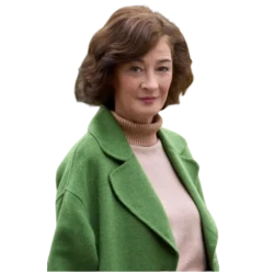 Moira Kelly Love of the Irish Green Wool Coat Moira Kelly Love of the Irish Green Wool Coat