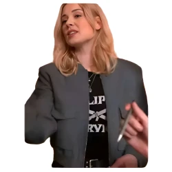 My Secret Santa Alexandra Breckenridge Grey Jacket My Secret Santa Alexandra Breckenridge Grey Jacket