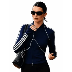 Navy Blue Jacket Kendall Jenner 2026 