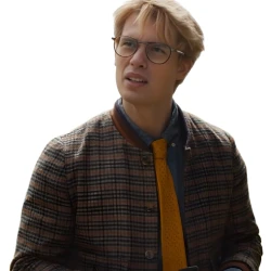Nicholas Galitzine The Sheep Detectives Wool Jacket