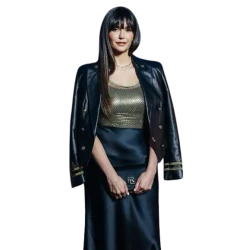 Nina dobrev paris olympics event black blazer