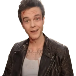 Novocaine 2025 Jack Quaid Black Leather Jacket