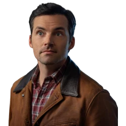 Our Little Secret Ian Harding Brown Jacket Our Little Secret Ian Harding Brown Jacket