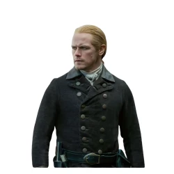 Outlander Sam Heughan Brown Wool  Coat