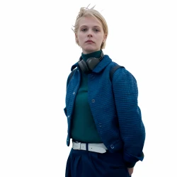 Patience Ella Maisy Purvis Teal Jacket