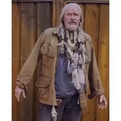 Peacemaker Season 2 Michael Rooker Brown Jacket Peacemaker Season 2 Michael Rooker Brown Jacket