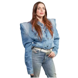 Presence 2024 Julia Fox Denim Jacket