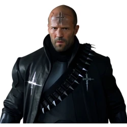 Priest 2 2026 Jason Statham Leather Costume