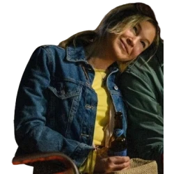 Renee Zellweger Mad About the Boy 2025 Blue Denim Jacket Renee Zellweger Mad About the Boy 2025 Blue Denim Jacket