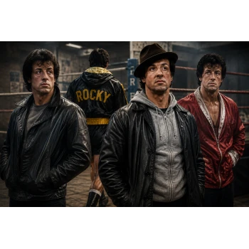 Rocky Jacket Iconic Boxing Movie Jacket Styles