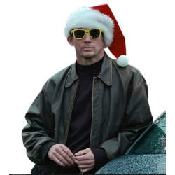 Roofman Channing Tatum Brown Distressed Leather Jacket