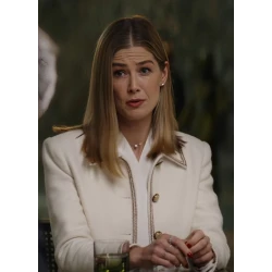Rosamund Pike Now You See Me 3 White Coat