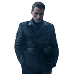 Rufus Sewell The Man in the High Castle John Black Leather Jacket