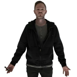 Shawn Ashmore The Boys Black Fleece Jacket
