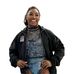 Simone Biles Olympics Paris 2024 Track Jacke Simone Biles Olympics Paris 2024 Track Jacke