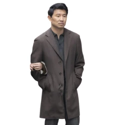 Simu Liu The Copenhagen Test Wool Coat