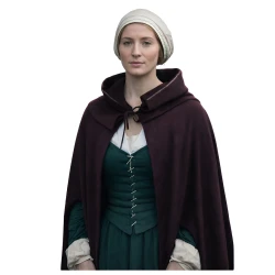Sophie Turner The Dreadful Maroon Coat