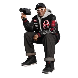 Spike Lee Black Varsity Jacket 
