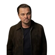 Suede Brown Jacket Leonardo DiCaprio