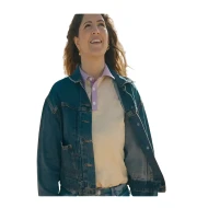 Sunny Nights DArcy Carden Blue Denim Jacket