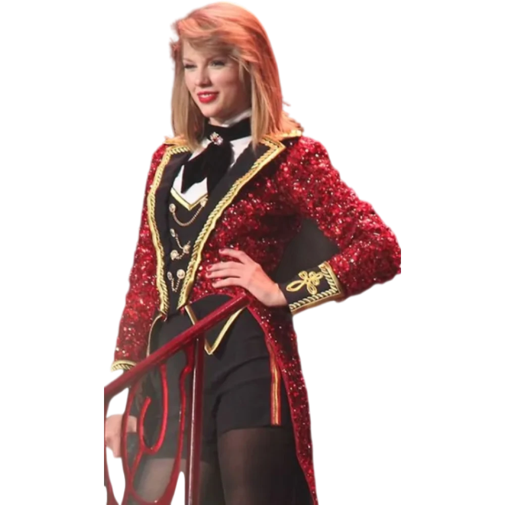 taylor swift red tour dress Taylor Swift The Red Tour Sequin Tail Coat