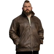 The Celebrity Traitors Joe Marler Leather Jacket