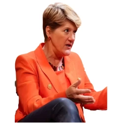 The Celebrity Traitors S01 Clare Balding Blazer