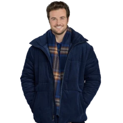 The Finnish Line Beau Mirchoff Blue Corduroy Jacket The Finnish Line Beau Mirchoff Blue Corduroy Jacket