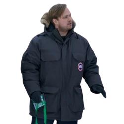 The Finnish Line Benedikt Grondal Gray Parka Jacket The Finnish Line Benedikt Grondal Gray Parka Jacket