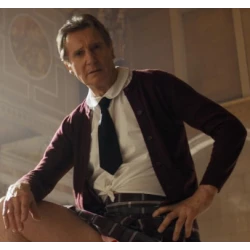The Naked Gun Liam Neeson Cardigan The Naked Gun Liam Neeson Cardigan