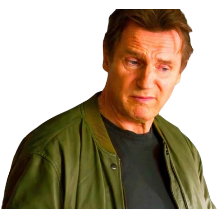 Liam Neeson Green Bomber Jacket