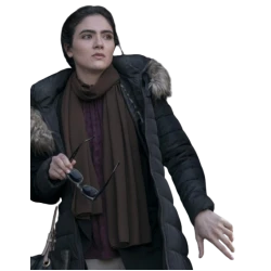 The Night Agent Arienne Mandi Black Parka Jacket