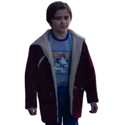 The Penguin Benny Cobb Red Shearling Jacket