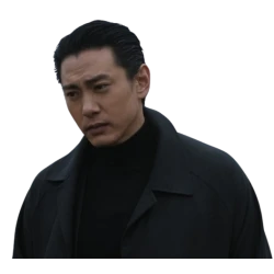 The Recruit Teo Yoo Black Coat