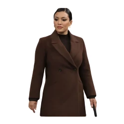 The Young and the Restless Zuleyka Silver Brown Coat