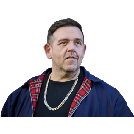 Timestalker 2024 Nick Frost Blue Jacket