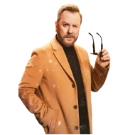 Tinsel Town Kiefer Sutherland Beige Long Coat