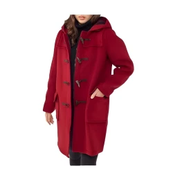 Toggle Button Wool Duffle Coat