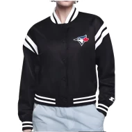 Toronto Blue Jays Satin Varsity Jacket